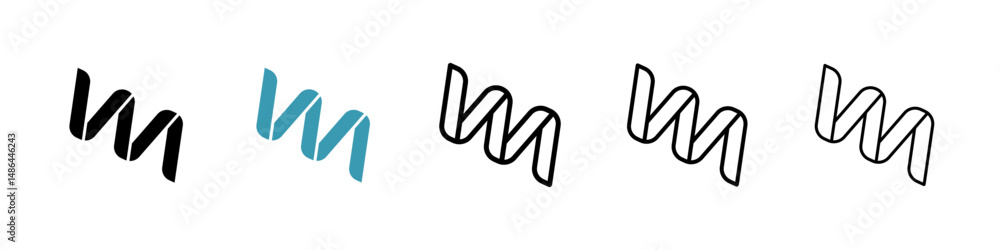 Fototapeta premium Protein icon. Thin lines isolated