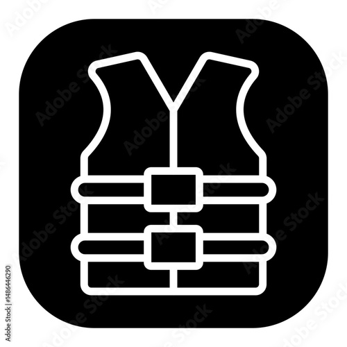 Life Jacket Vector Icons
