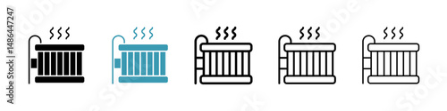Hot tub icon. Thin lines isolated