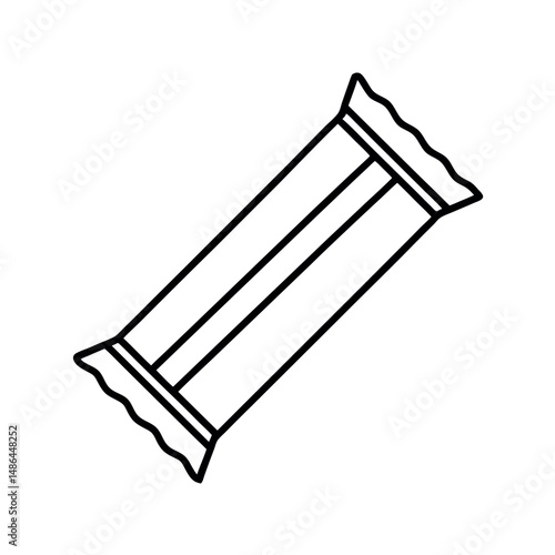 Kinder Bueno Snack Bar Line Art