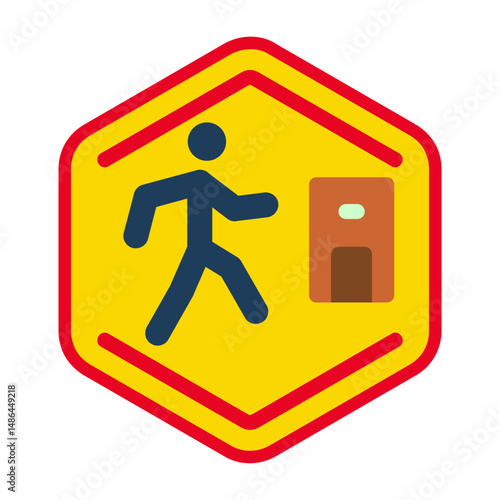 Soliciting in Building Icon