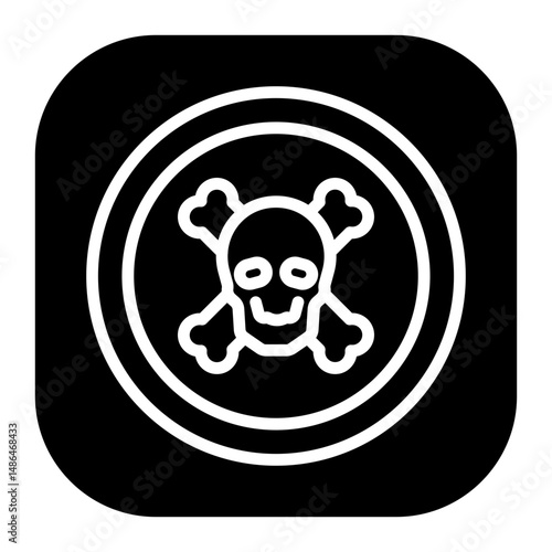 Pirate Coin Vector Icons