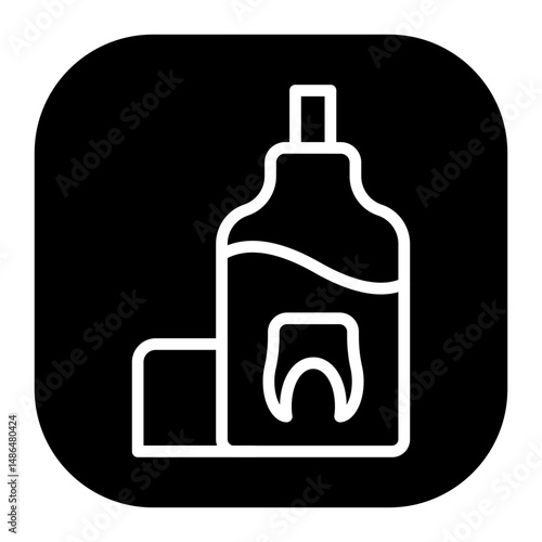 Mouthwash Vector Icons