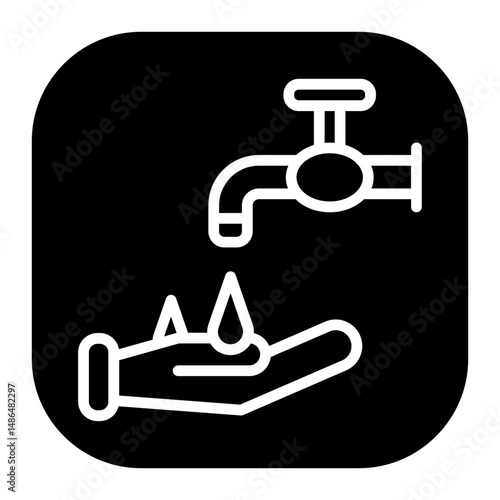 Washing Hands Vector Icons