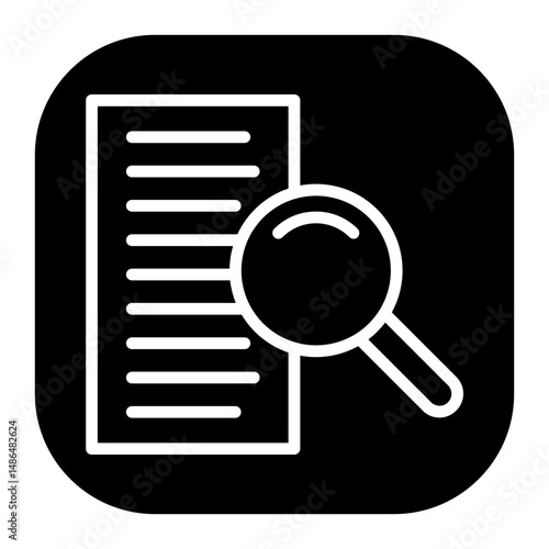 Investigation Vector Icons