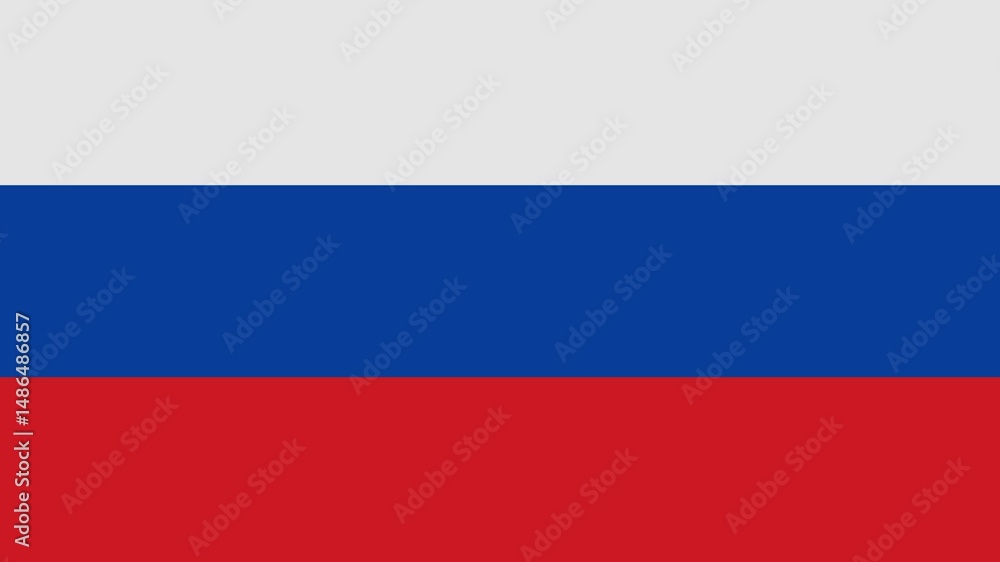 russia flag with animated light sweep russia flag with animated light sweep