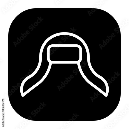 Earflaps Vector Icons