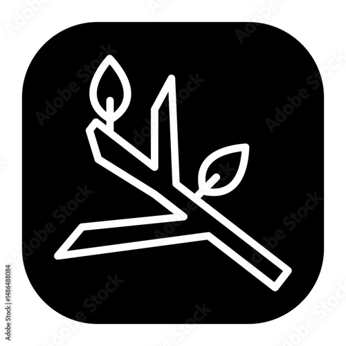 Tree Branch Vector Icons