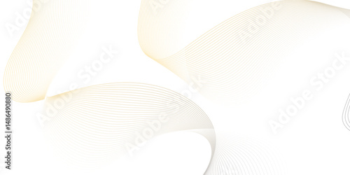 Abstract wave lines dynamic flowing smooth colorful  on white background, technology curve lines isolated background. illustration design element in concept of music, party, wallpaper,  banner, flyers