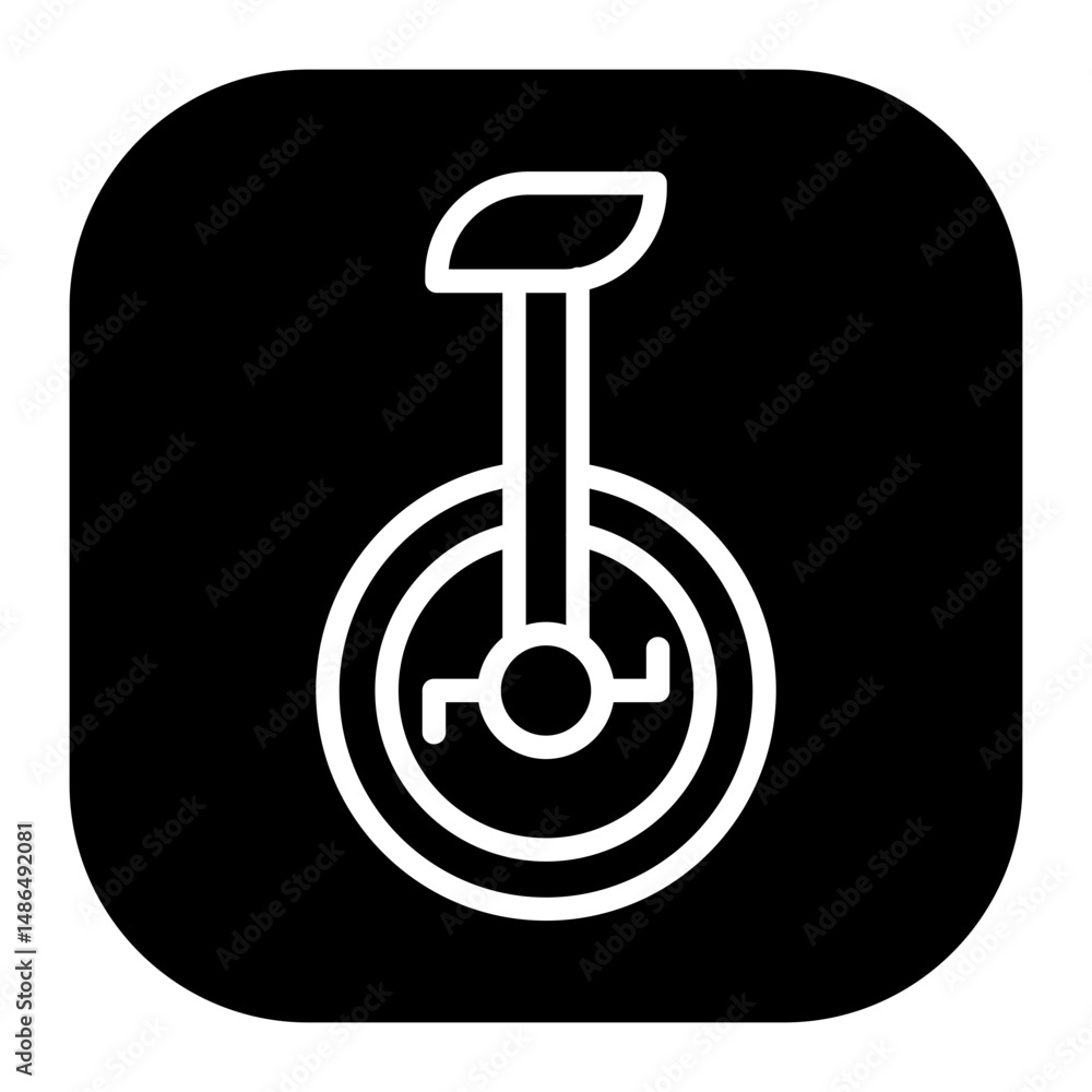 Monocycle Vector Icons Monocycle Vector Icons