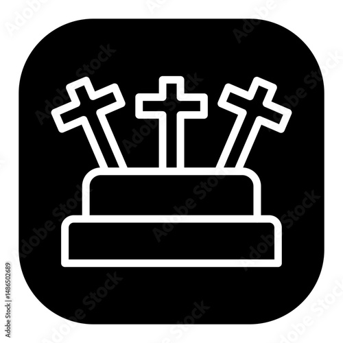 Golgotha Vector Icons