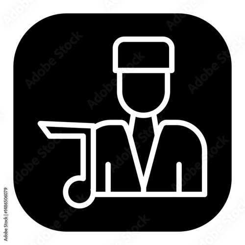 Irish Musician Vector Icons