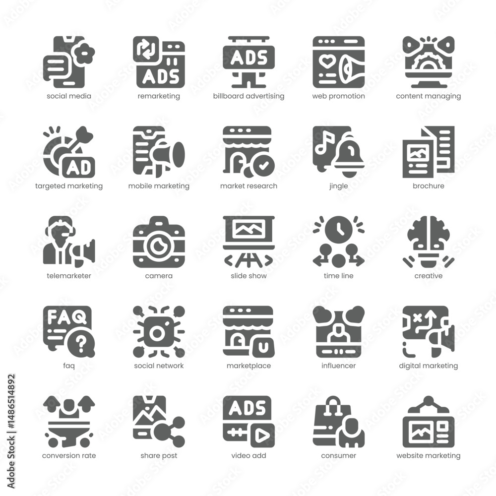 Digital Marketing Icon pack for your website, mobile, presentation, and logo design. Digital Marketing Icon solid design. Vector graphics illustration and editable stroke. Digital Marketing Icon pack for your website, mobile, presentation, and logo design. Digital Marketing Icon solid design. Vector graphics illustration and editable stroke.