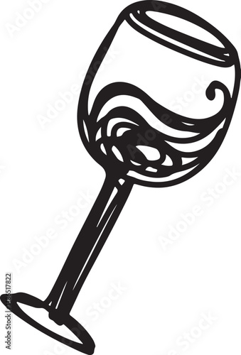 Winemaking. The process of making wine. Drawing, engraving, ink, line art, vector	
