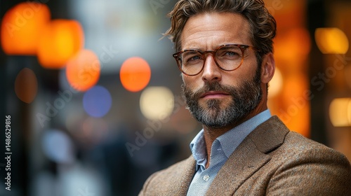 A visionary businessman, armed with a progressive vision, seeks lucrative opportunities to propel his company into the forefront of the market 