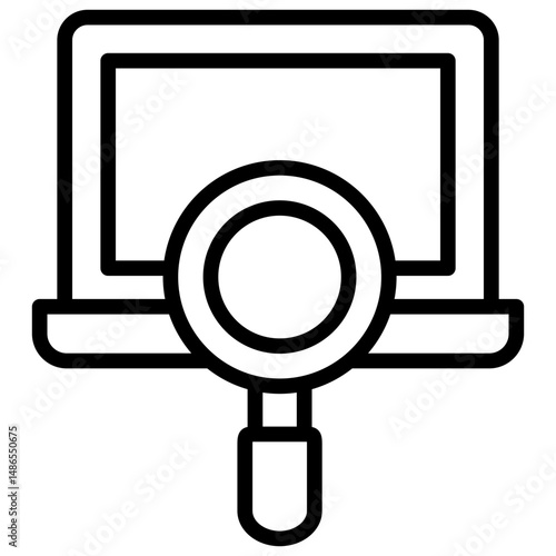 Screen Search Icon