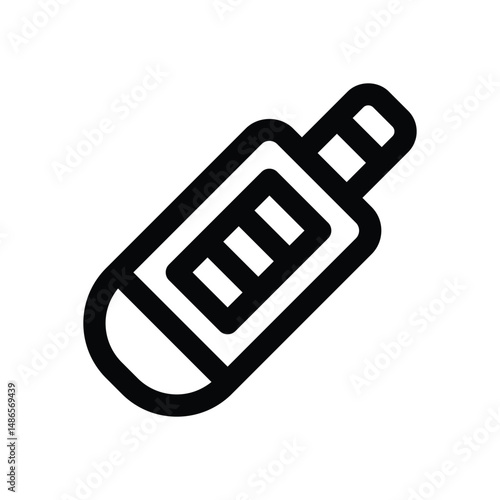 pregnant line icon. Clean and minimalist vector icon for websites, mobile apps, presentations, and logos. Fully scalable and customizable for any project.