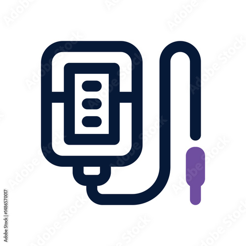 transfusion duotone icon. Sleek and modern vector icon for websites, mobile apps, marketing materials, and corporate design. Fully scalable and ready to use.