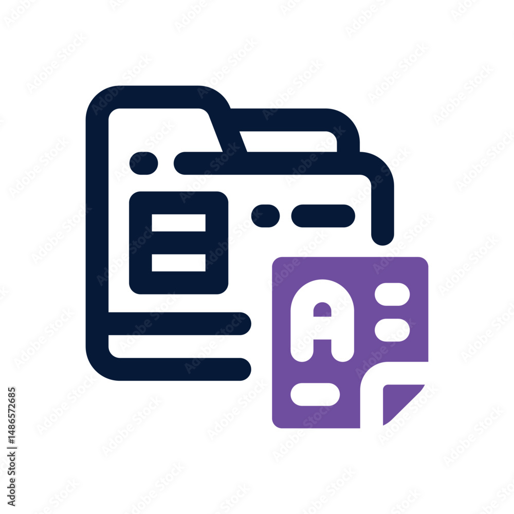 folder duotone icon. Sleek and modern vector icon for websites, mobile apps, marketing materials, and corporate design. Fully scalable and ready to use. folder duotone icon. Sleek and modern vector icon for websites, mobile apps, marketing materials, and corporate design. Fully scalable and ready to use.