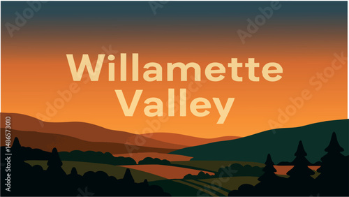 Willamette Valley Vineyard View.eps