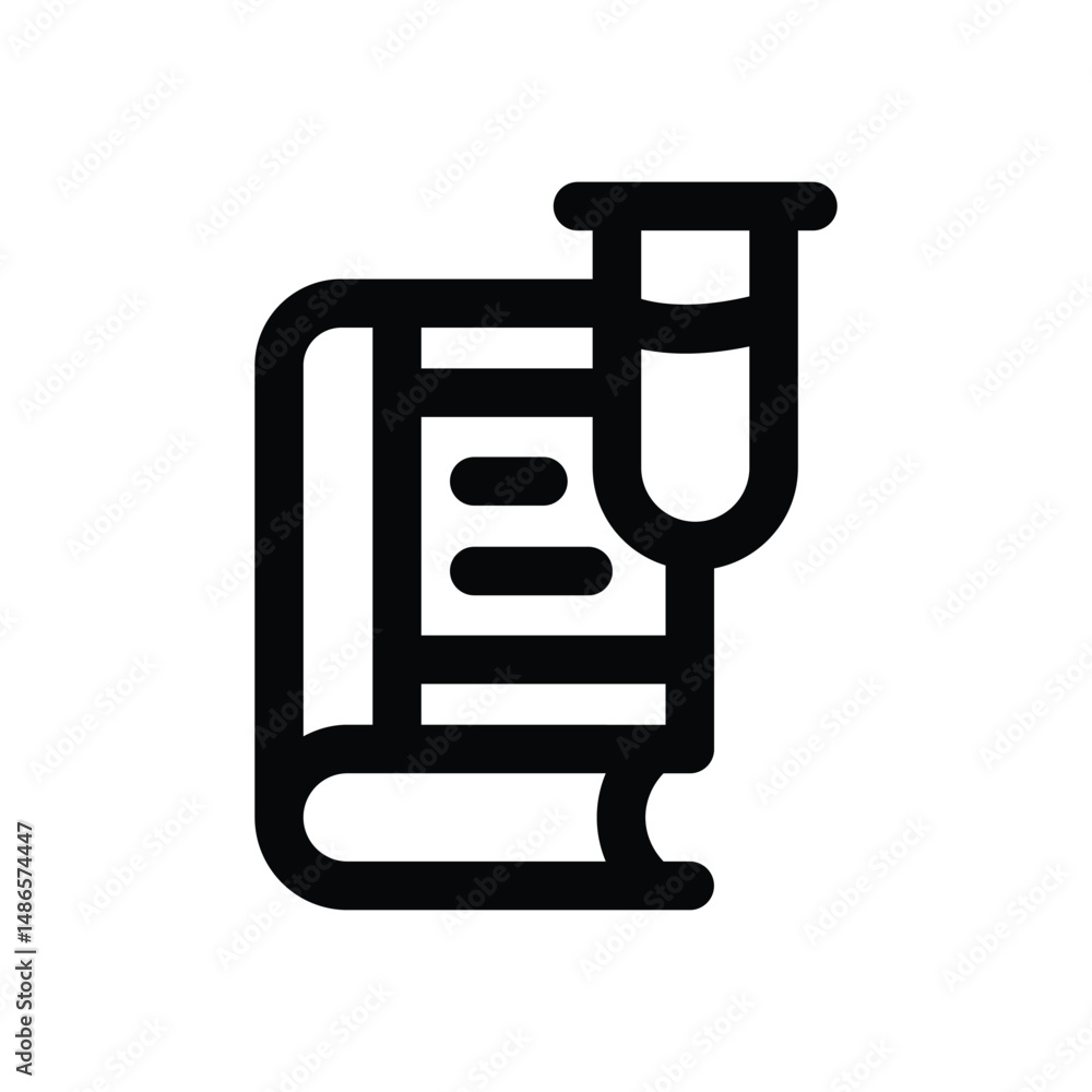book line icon. Clean and minimalist vector icon for websites, mobile apps, presentations, and logos. Fully scalable and customizable for any project. book line icon. Clean and minimalist vector icon for websites, mobile apps, presentations, and logos. Fully scalable and customizable for any project.