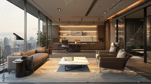 Wallpaper Mural living room in a luxury home Torontodigital.ca