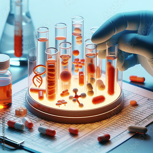 A classic microbiology prompt, this allows researchers to test antibiotic resistance and optimal dosage levels.
