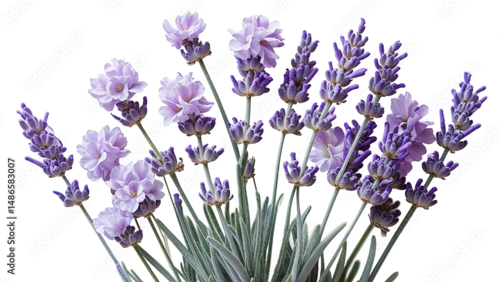 Naklejka premium Flower Blossom Composition With Delicate Petals