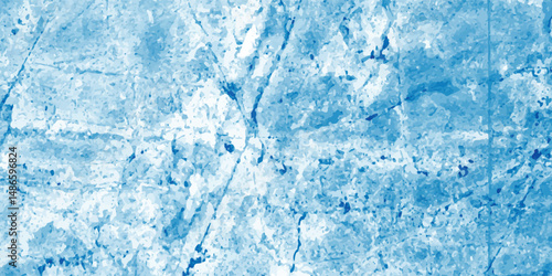 Abstract ice textured background in shades of blue creating a cold winter concept ideal for graphics and web design use cases