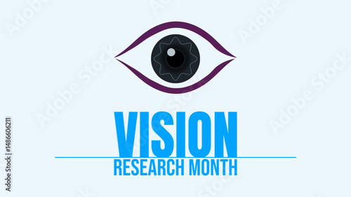 Focusing on the Future: Vision Research Month design templet