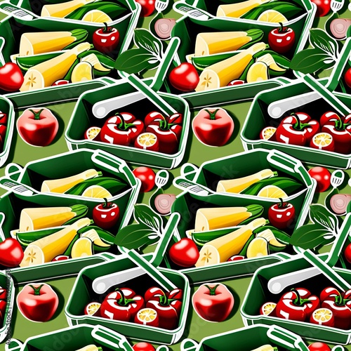 reusable kitchenware with produce
