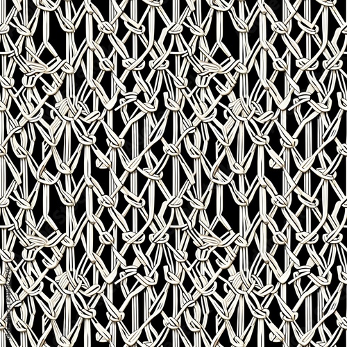 macrame textures and details