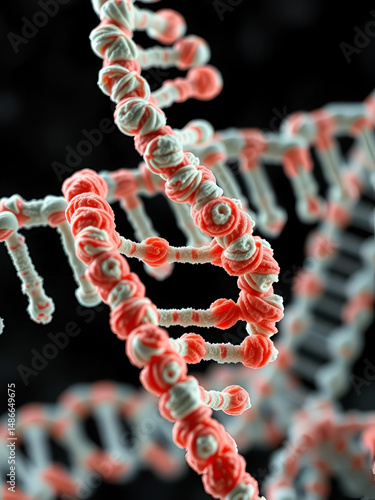 High-resolution microscope view of DNA unwinding by Helicase.