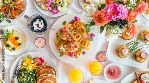 Wallpaper Mural Celebrate Mothers Day with a delightful brunch, enjoying mimosas and cherished moments with family and friends. Torontodigital.ca