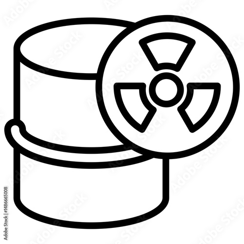 Toxic Waste Icon