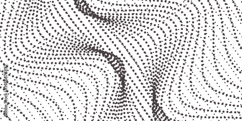 Grunge halftone gradient background. Faded grit noise texture. White and black sand wallpaper. Retro pixelated backdrop. Anime or manga style comic overlay. Vector graphic design textured template