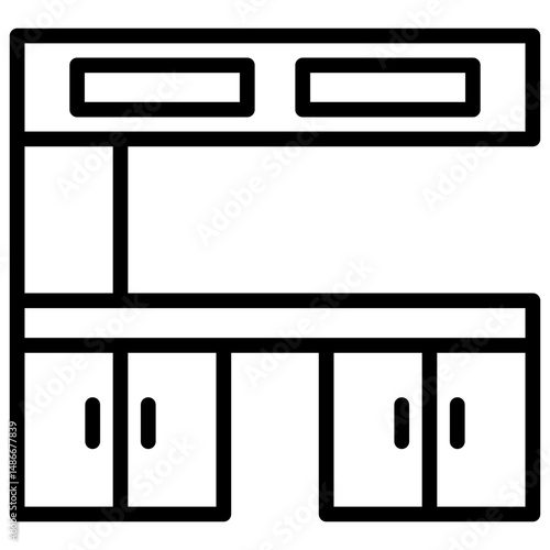 Kitchen Cabinet Icon