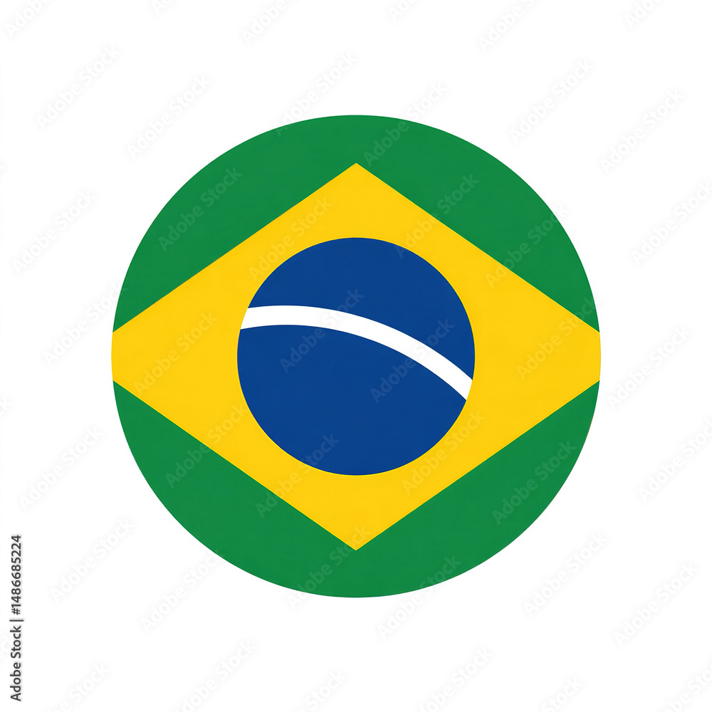 Fototapeta premium Circular National Flags Collection – Premium Vector Icon Set