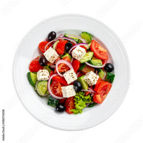 Delicious Greek Salad with ...