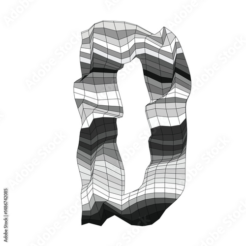 Stone Glyphs - Letter D