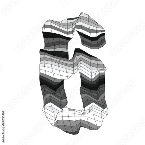 Stone Glyphs - Number 6