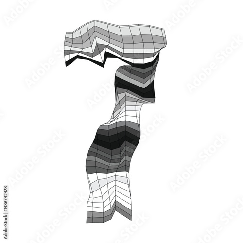 Stone Glyphs - Number 7
