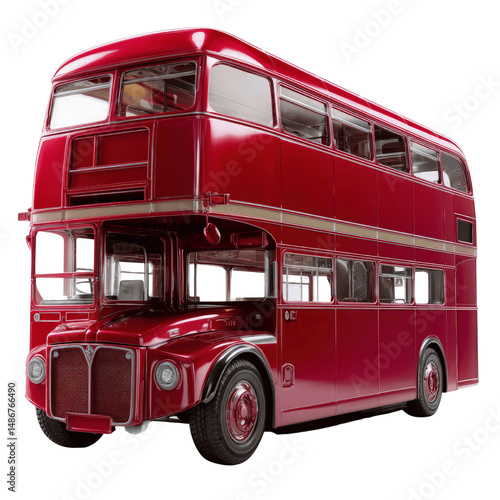 Classic Red Double-Decker Bus - Iconic London