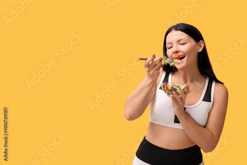 Beautiful young happy woman...