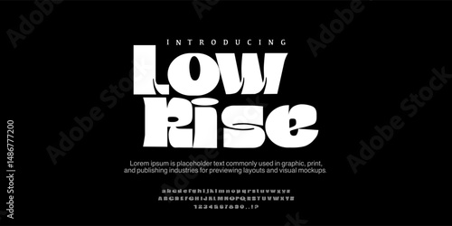 Lowrise Kind Avenue - A Stylish Retro Font. This font can look more retro (conservative) serif, which is perfect for texts. Y2k style typo expressive, playing and more modern with alternative bold 