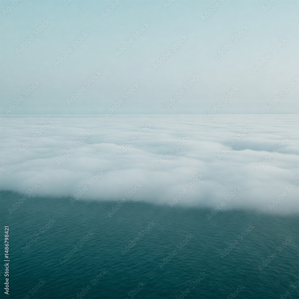 Obraz premium clouds over the sea