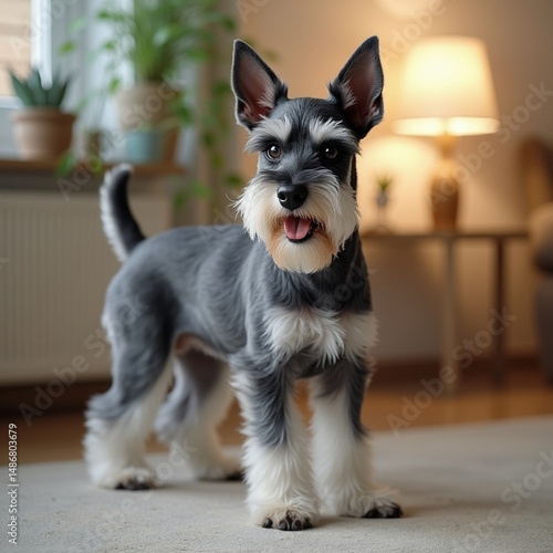 schnauzer portrait