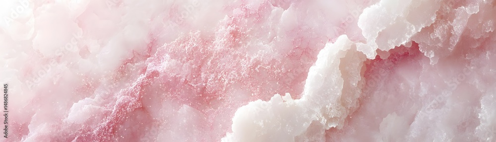 Fototapeta premium Delicate pink and white marble surface texture