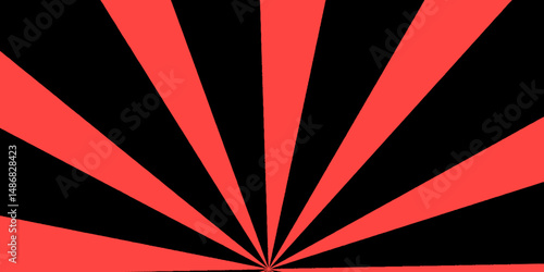 Abstract background with rays. Sun ray vector background radial sunrise or sunset light retro design. black and red sun ray s sunburst pattern background. abstract comic colorful vintage background .