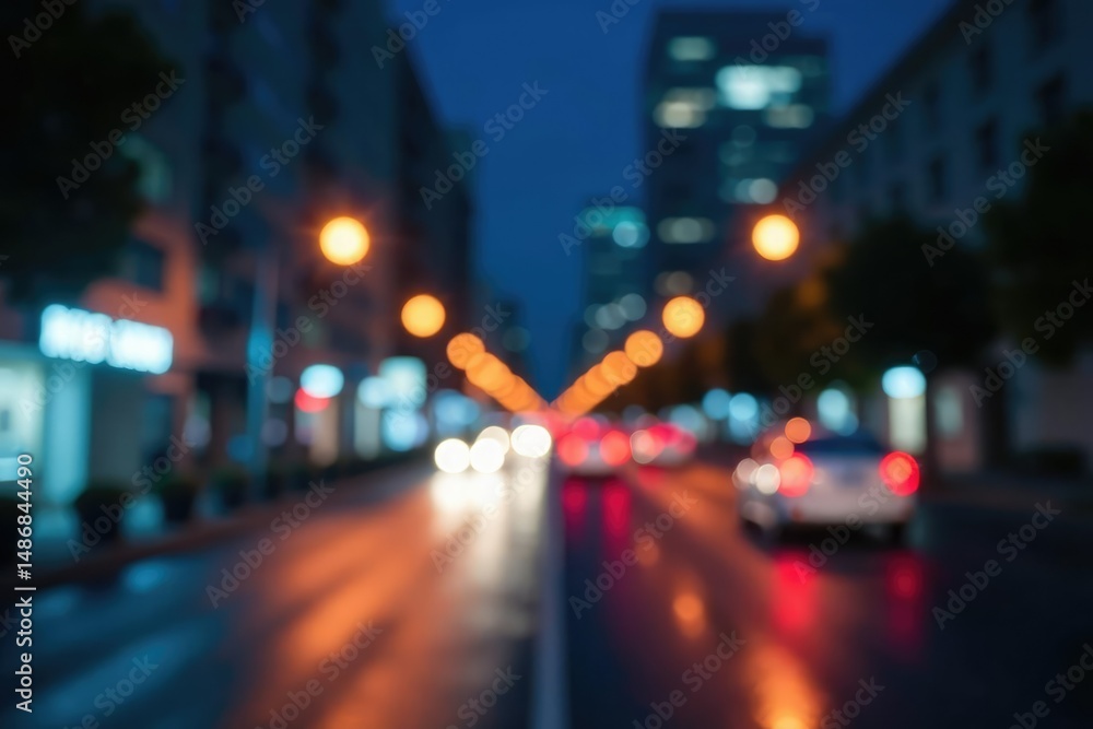 Blurred city lights at night, bokeh effect, urban landscape , urban scene, out of focus Blurred city lights at night, bokeh effect, urban landscape , urban scene, out of focus